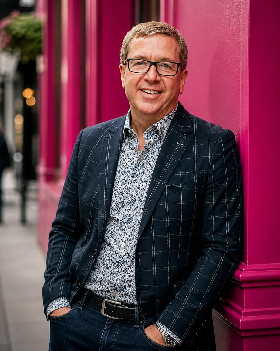 Portrait of Mark Garner.