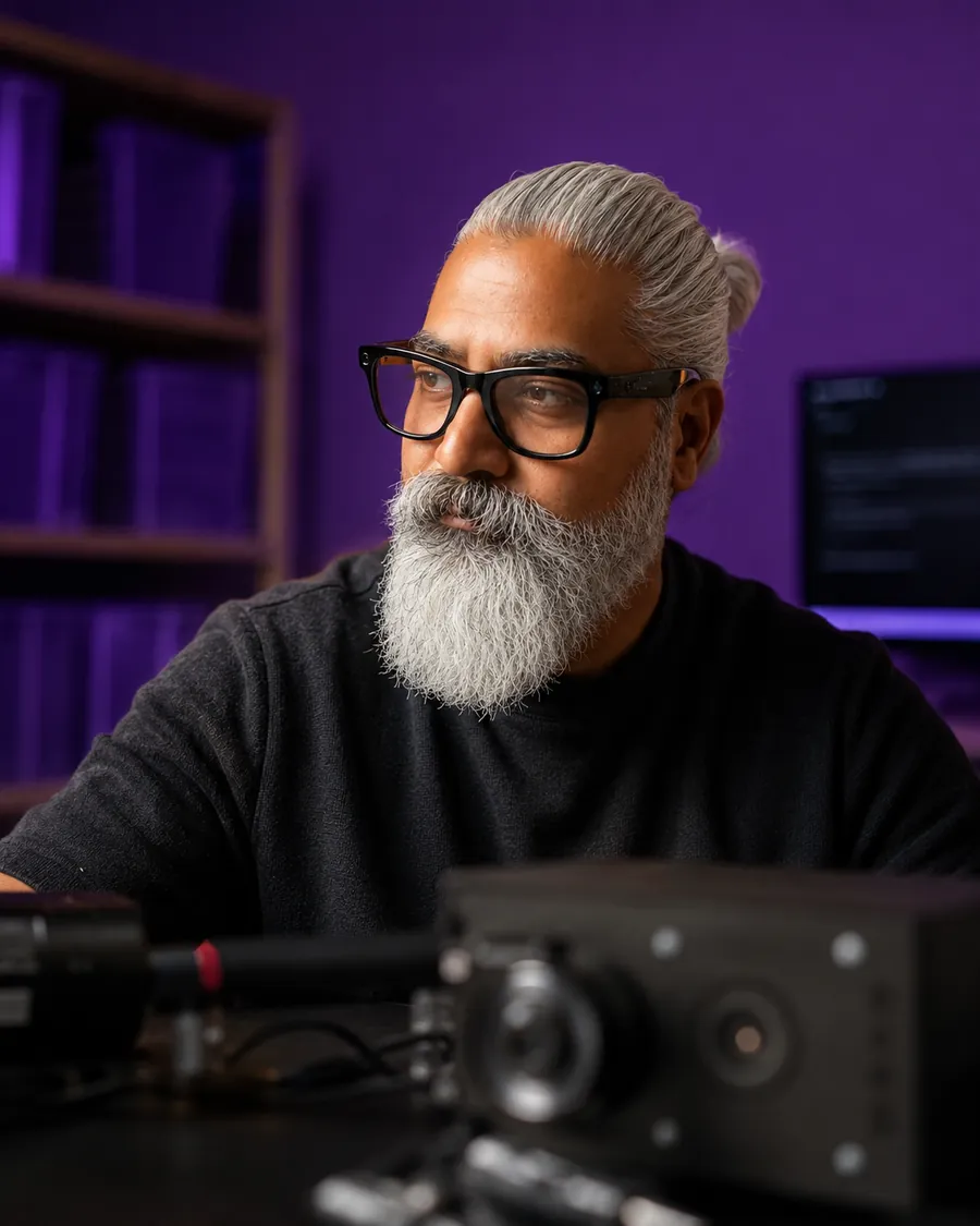 Portrait of Raj Taneja.